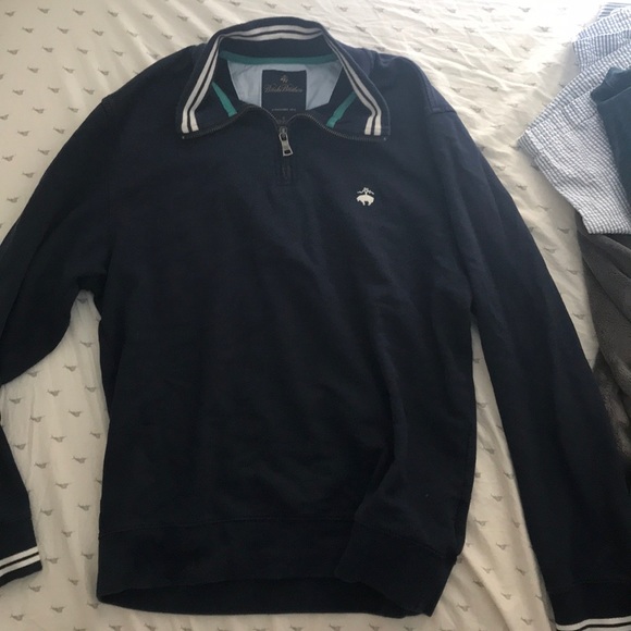 Brooks brothers quarter zip sweatshirt - Picture 2 of 3